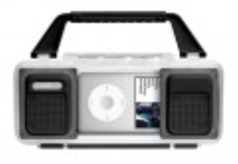 TECNOSHOP Radio e lettore mp3 portatile da spiaggia Emotion nero